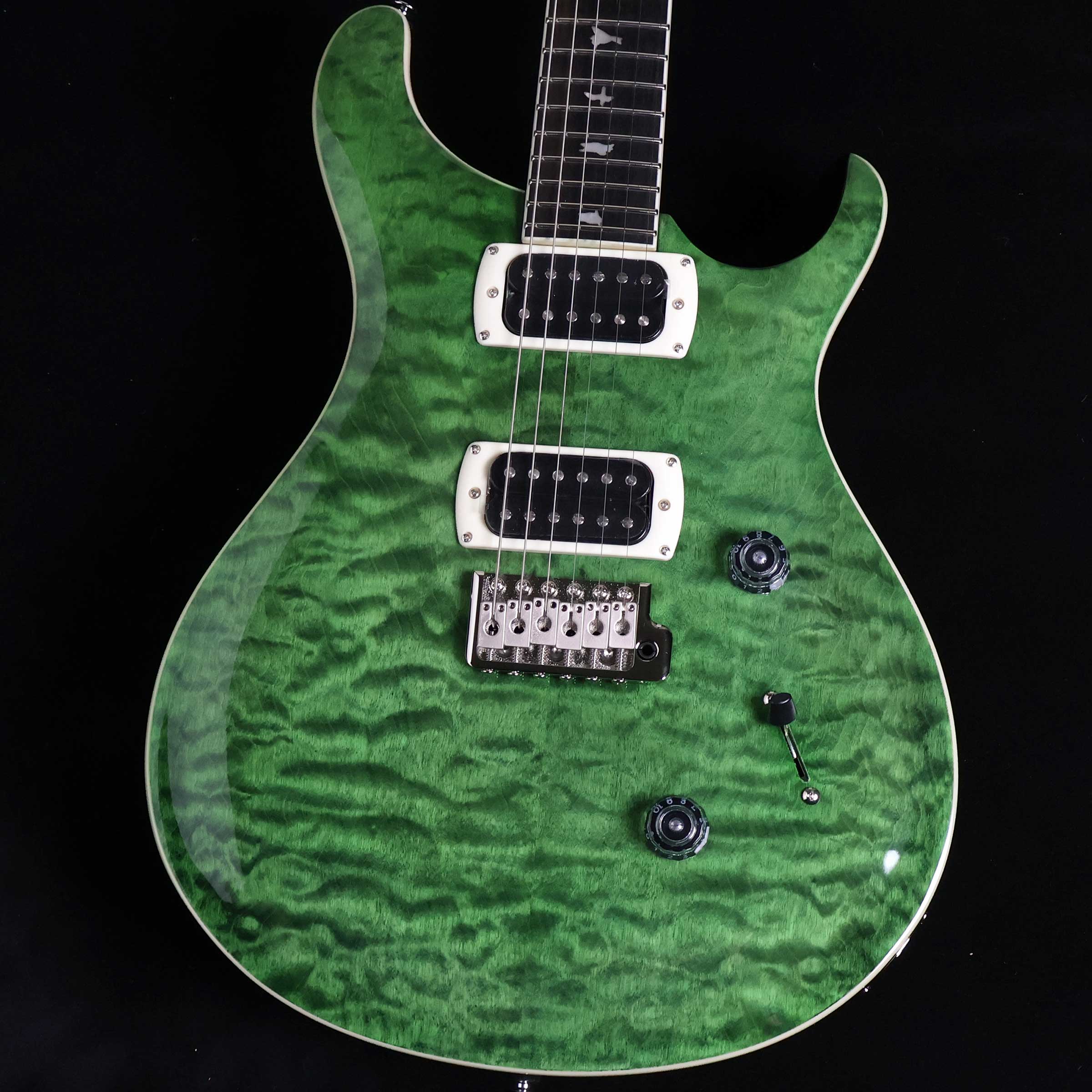 PRS SE Custom24 Quilt Package Teal Black エレキギター ポールリードスミス(Paul Reed Smith) SEカスタム24 キルト ティールブラック 緑【未展示品・専任担当者による調整済み】【ミ･ナーラ奈良店】