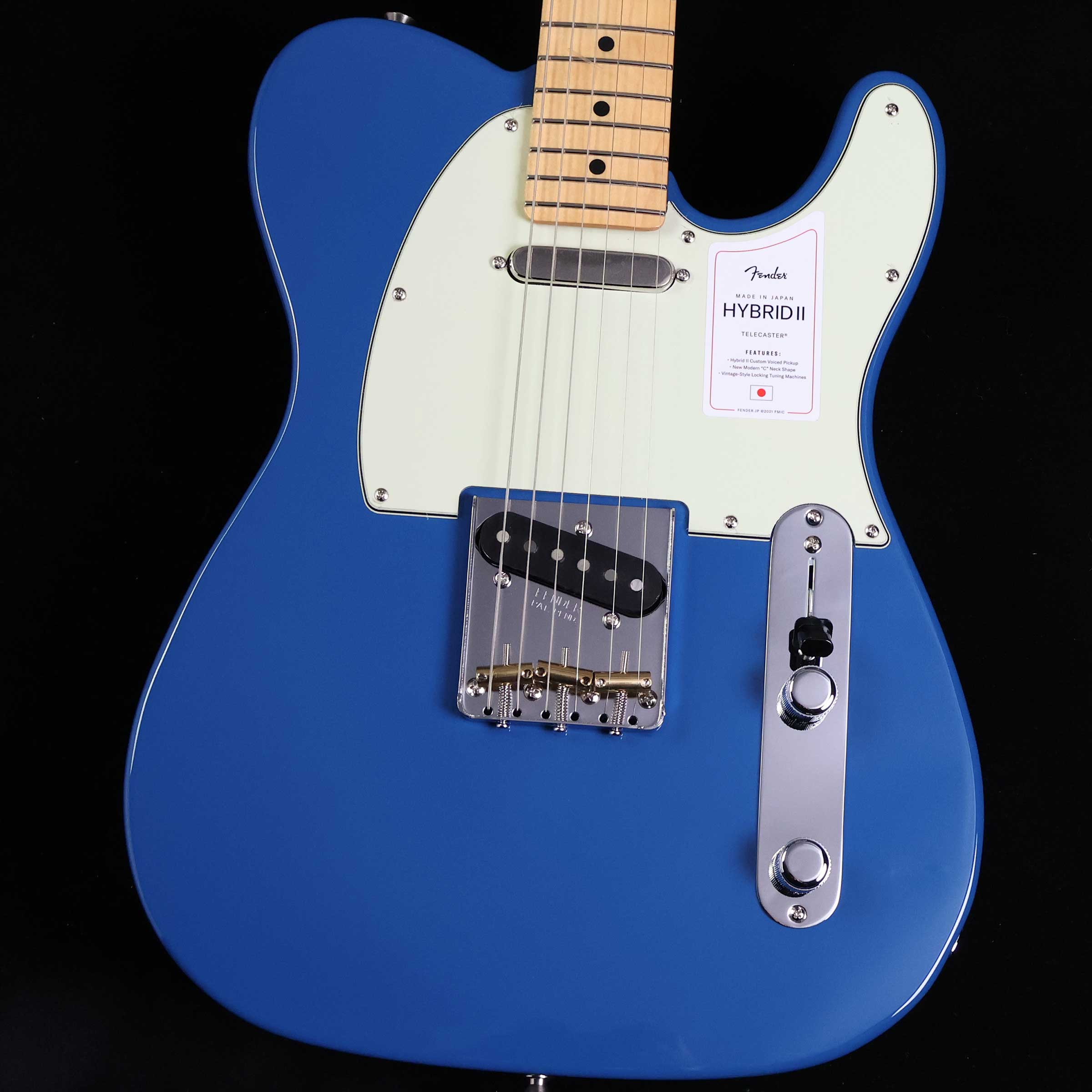 楽天市場】Fender Made In Japan Hybrid II Telecaster -Forest Blue