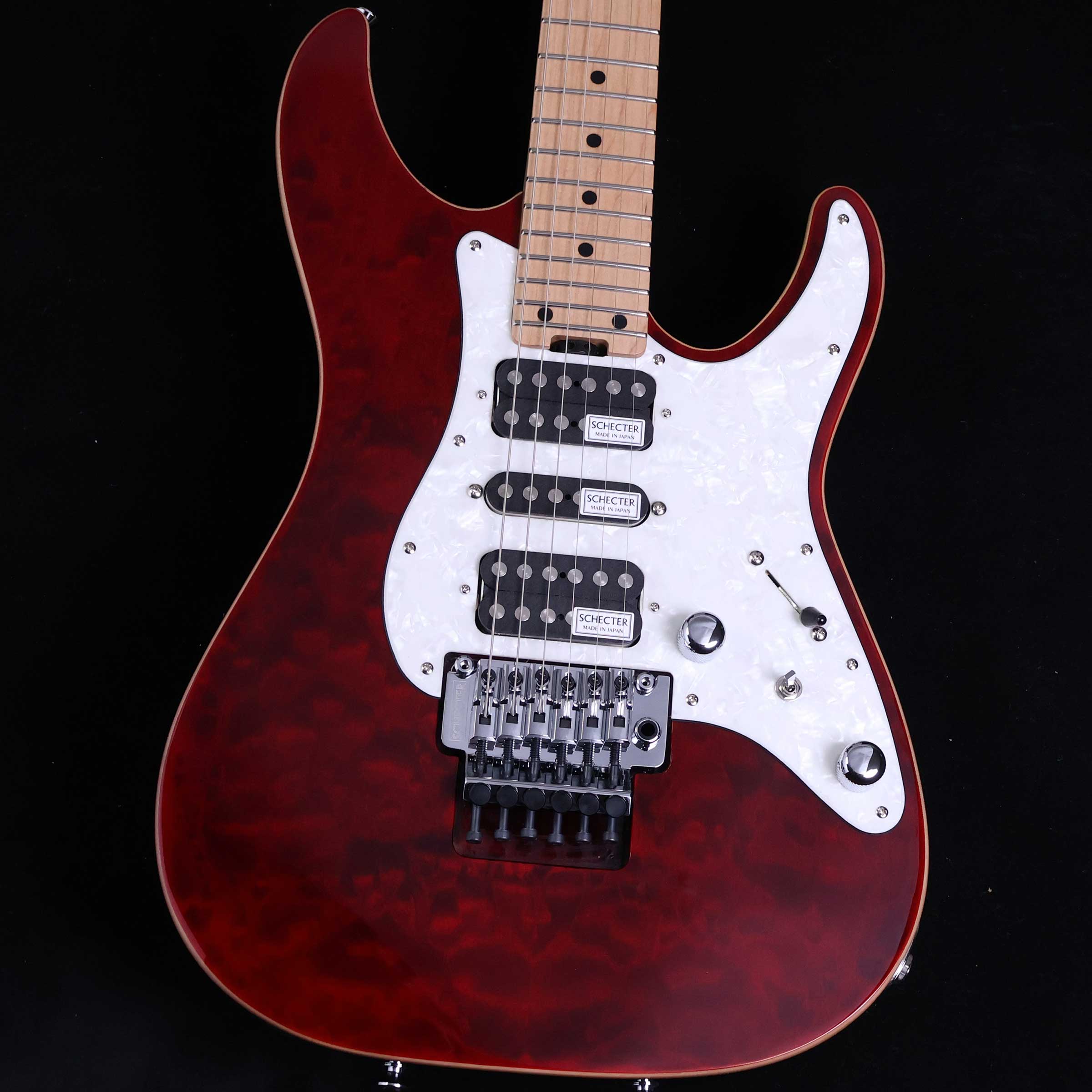 楽天市場】Schecter SD-II-24-AL -See Thru Red- 新品[シェクター