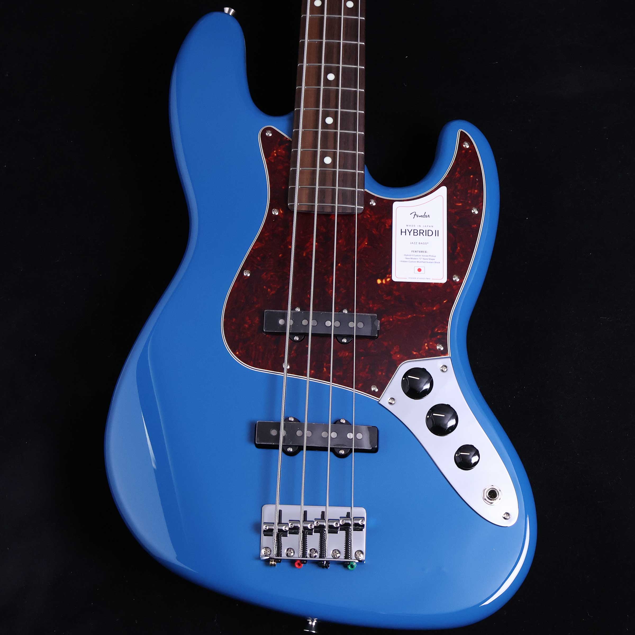 【マラソン期間中 エントリーでさらにP5倍】 Fender Made In Japan Hybrid II Jazz Bass Forest Blue ベース フェンダー ジャパン ハイブリッド2 ジャズベース ブルー 青【未展示品・専任担当者による調整済み】【ミ･ナーラ奈良店】
