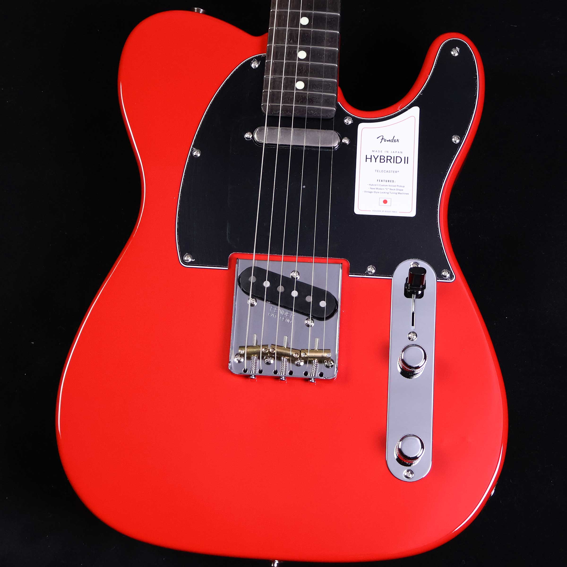 楽天市場】Fender Made In Japan Hybrid II Telecaster -Modena Red