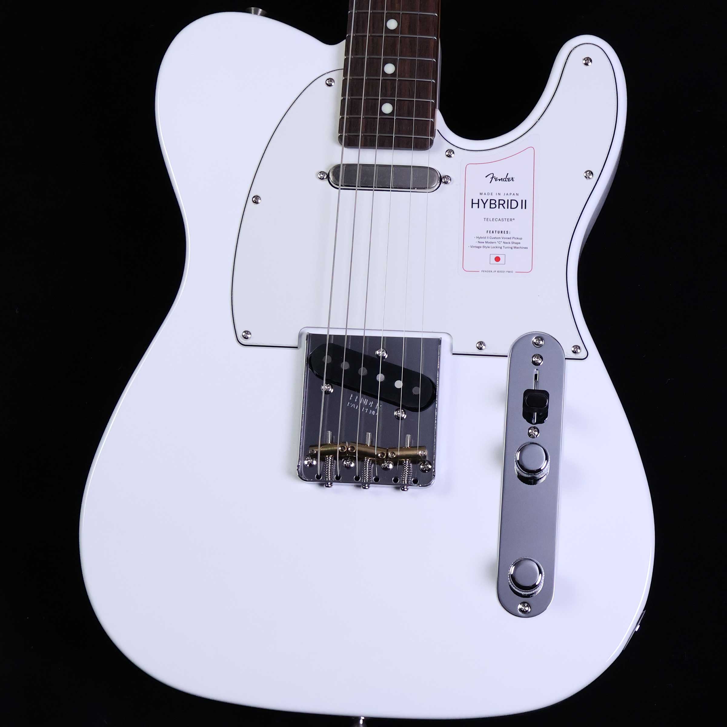 Fender Made In Japan Hybrid II Telecaster Arctic White エレキギター フェンダー ジャパン ハイブリッド2 テレキャスター ホワイト 白【未展示品・専任担当者による調整済み】【ミ･ナーラ奈良店】