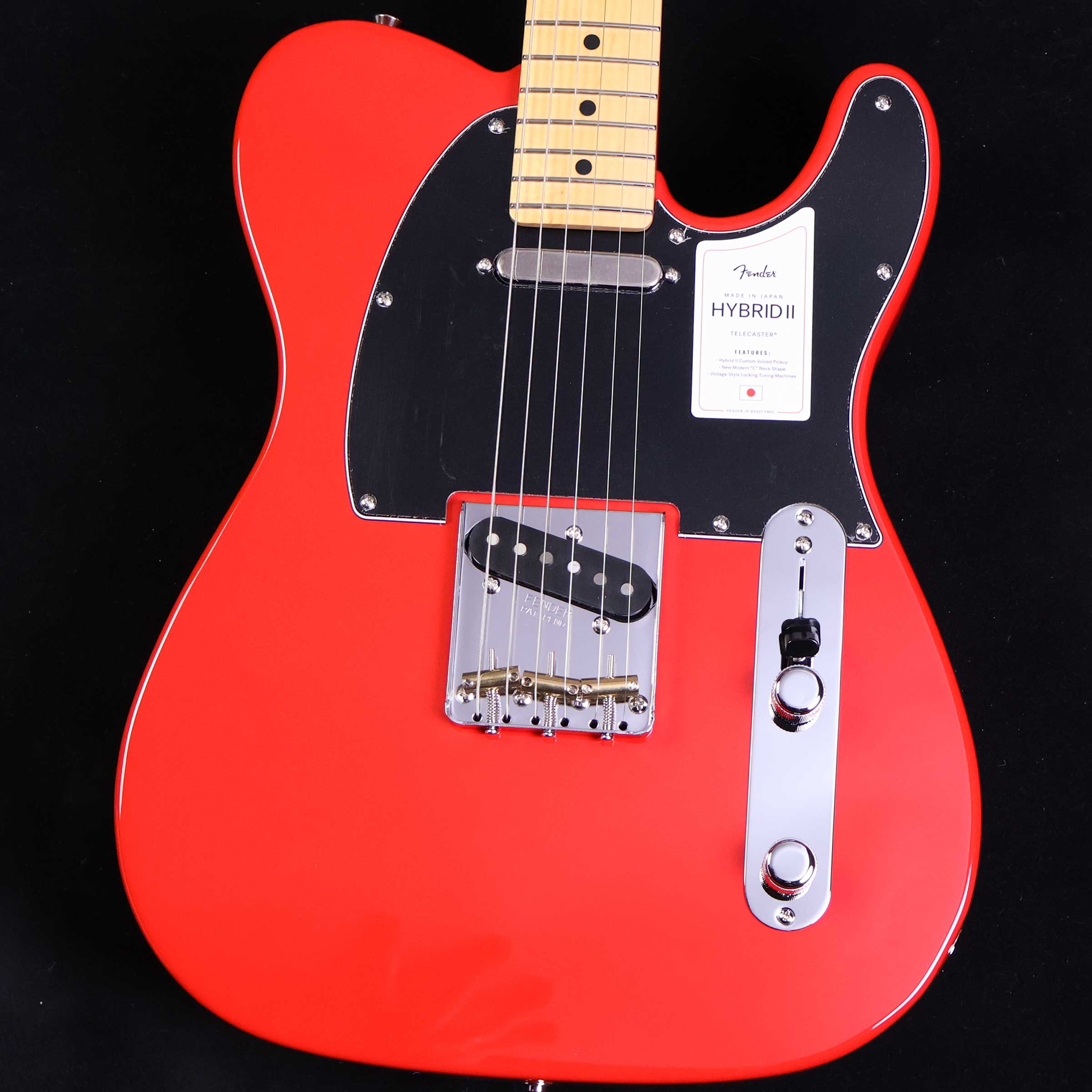 楽天市場】Fender Made In Japan Hybrid II Telecaster -Modena Red