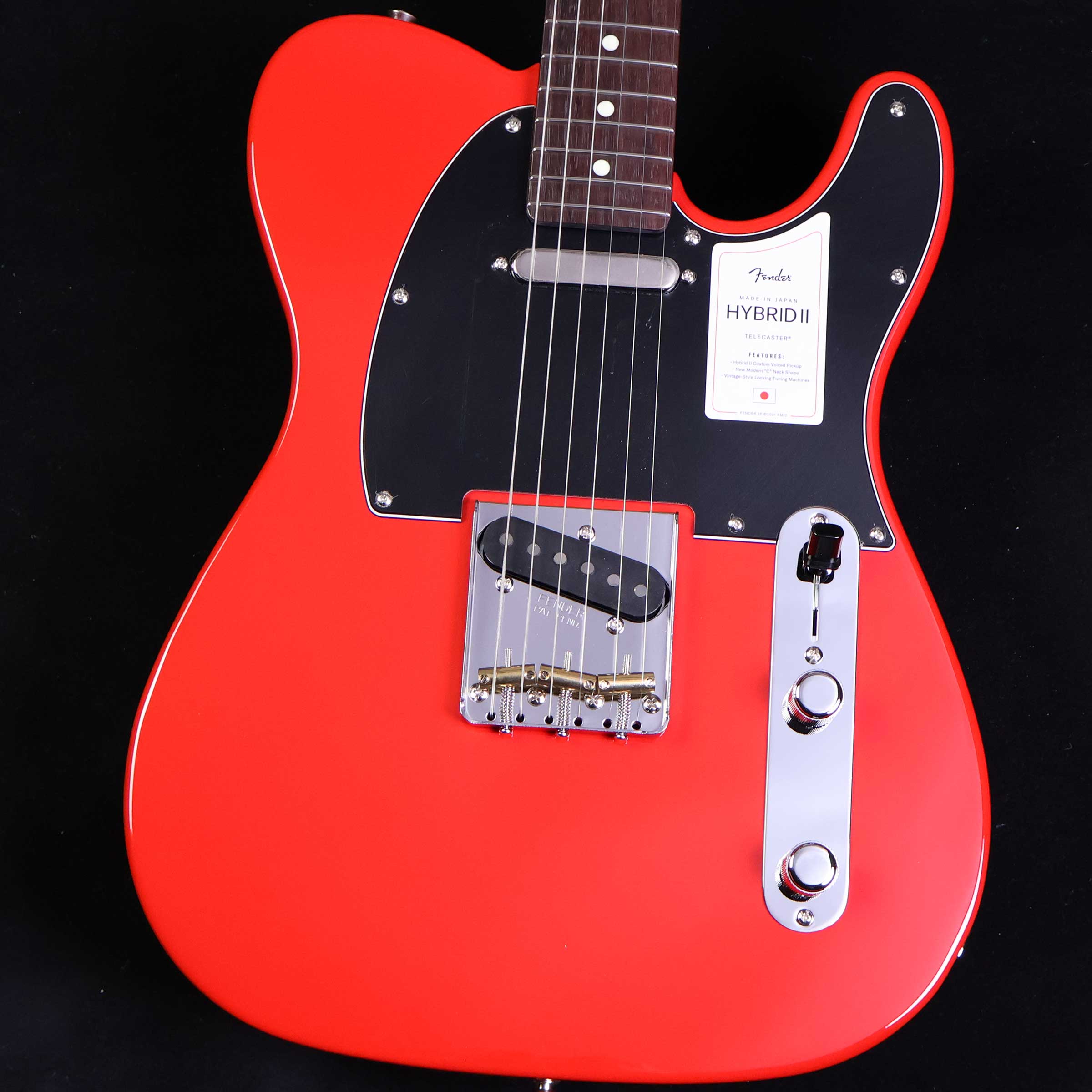 楽天市場】Fender Made In Japan Hybrid II Telecaster -Modena Red