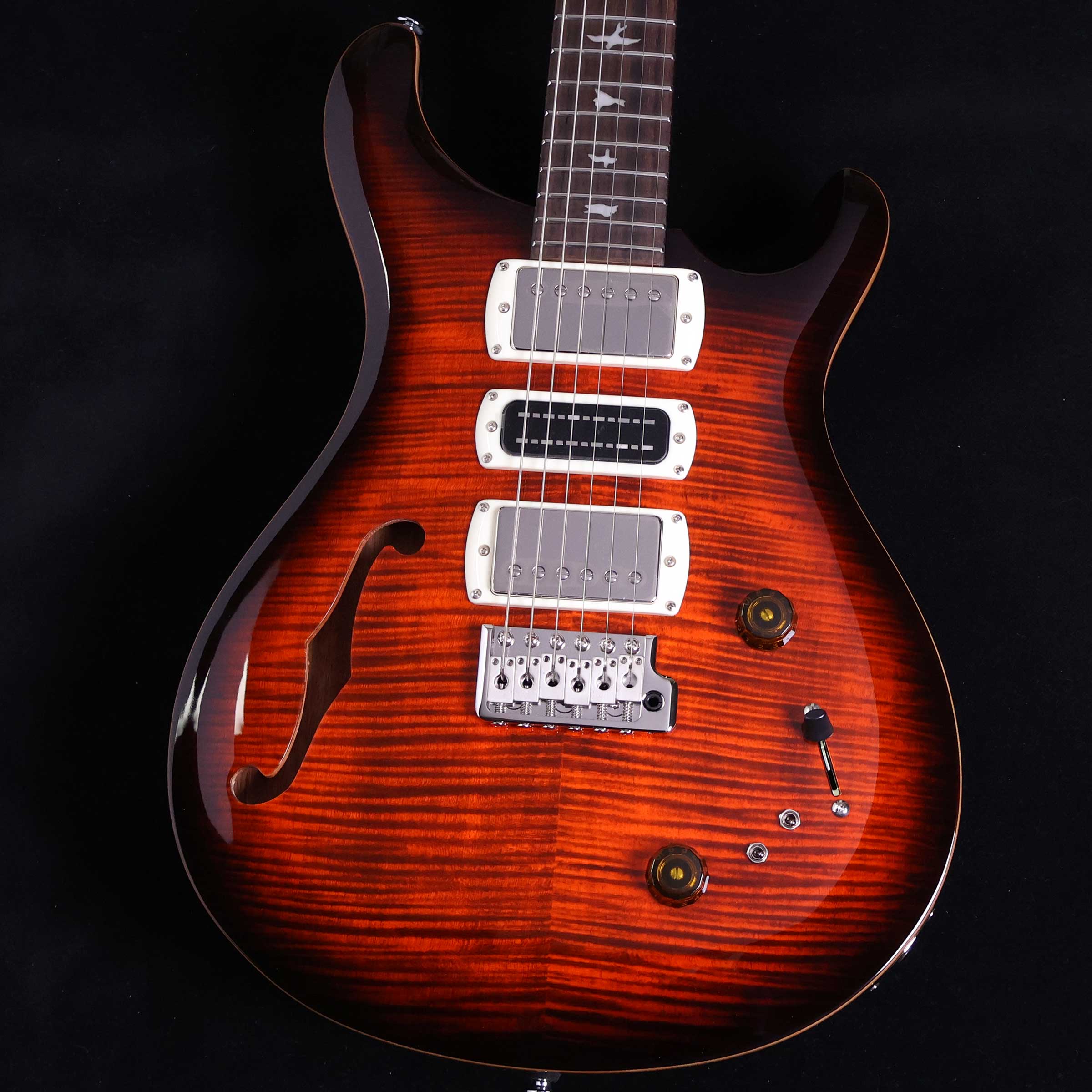 PRS SE Special Semi-Hollow Orange Tiger Smokeburst エレキギター (Paul Reed Smith) SEスペシャル セミホロウ オレンジタイガースモークバースト【未展示品・専任担当者による調整済み】