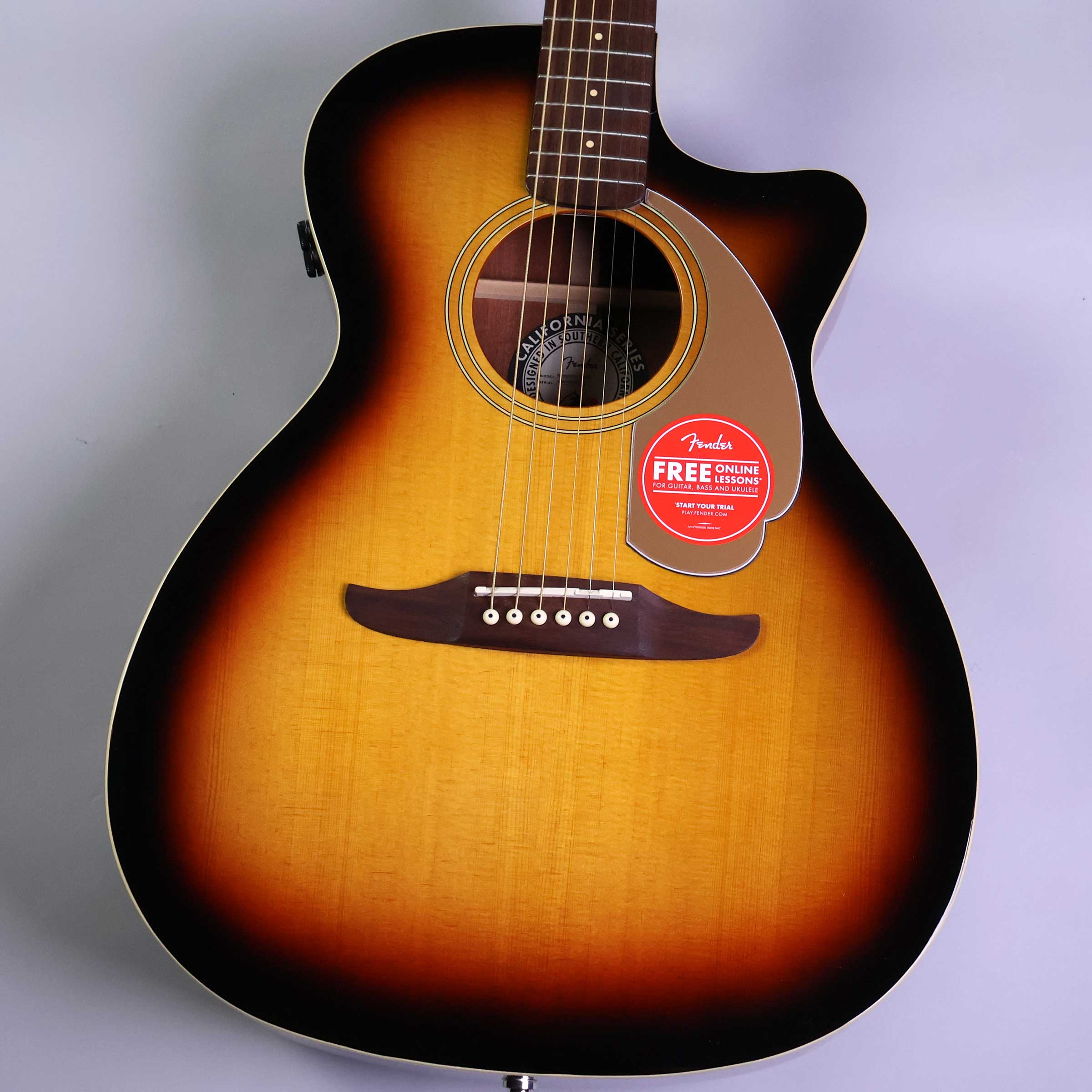 【マラソン期間中 エントリーでさらP5倍】Fender Newporter Player Sunburst エレアコ フェンダー ニューポーター プレイヤー【アウトレット】｜島村楽器