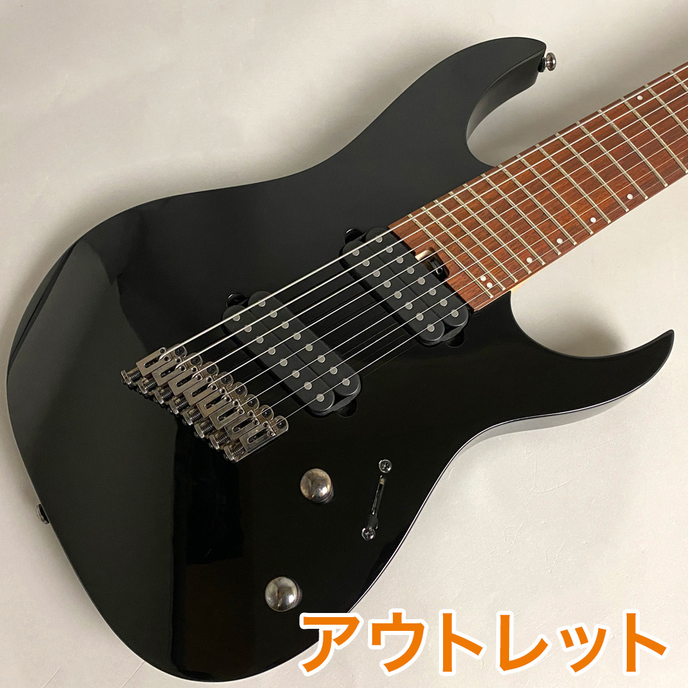 Ibanez Rgms8 Bk 8弦エレキギター アイバニーズ ビビット南船橋店 アウトレット Hostalbuenosaires Cat