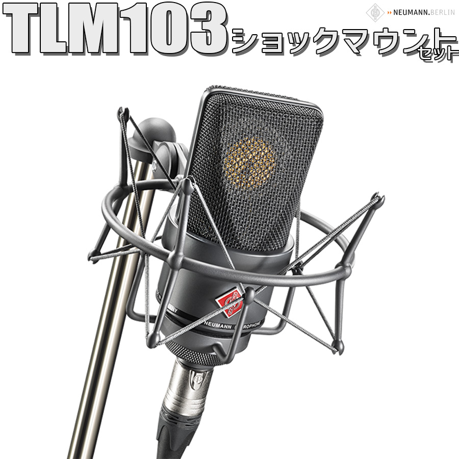 NEUMANN TLM 103 set コンデンサーマイク ショックマウント付属