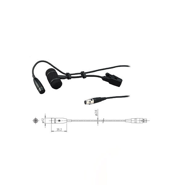 audio-technica ATM35 コンデンサーピンマイク オーディオテクニカ 【 新宿PePe店 】