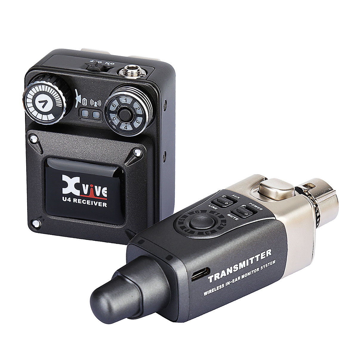 【マラソン期間中 エントリーでさらP5倍】Xvive XV-U4 ワイヤレスイヤーモニター用 送受信機 エックスバイブ イヤモニ 【 新宿PePe店 】｜島村楽器
