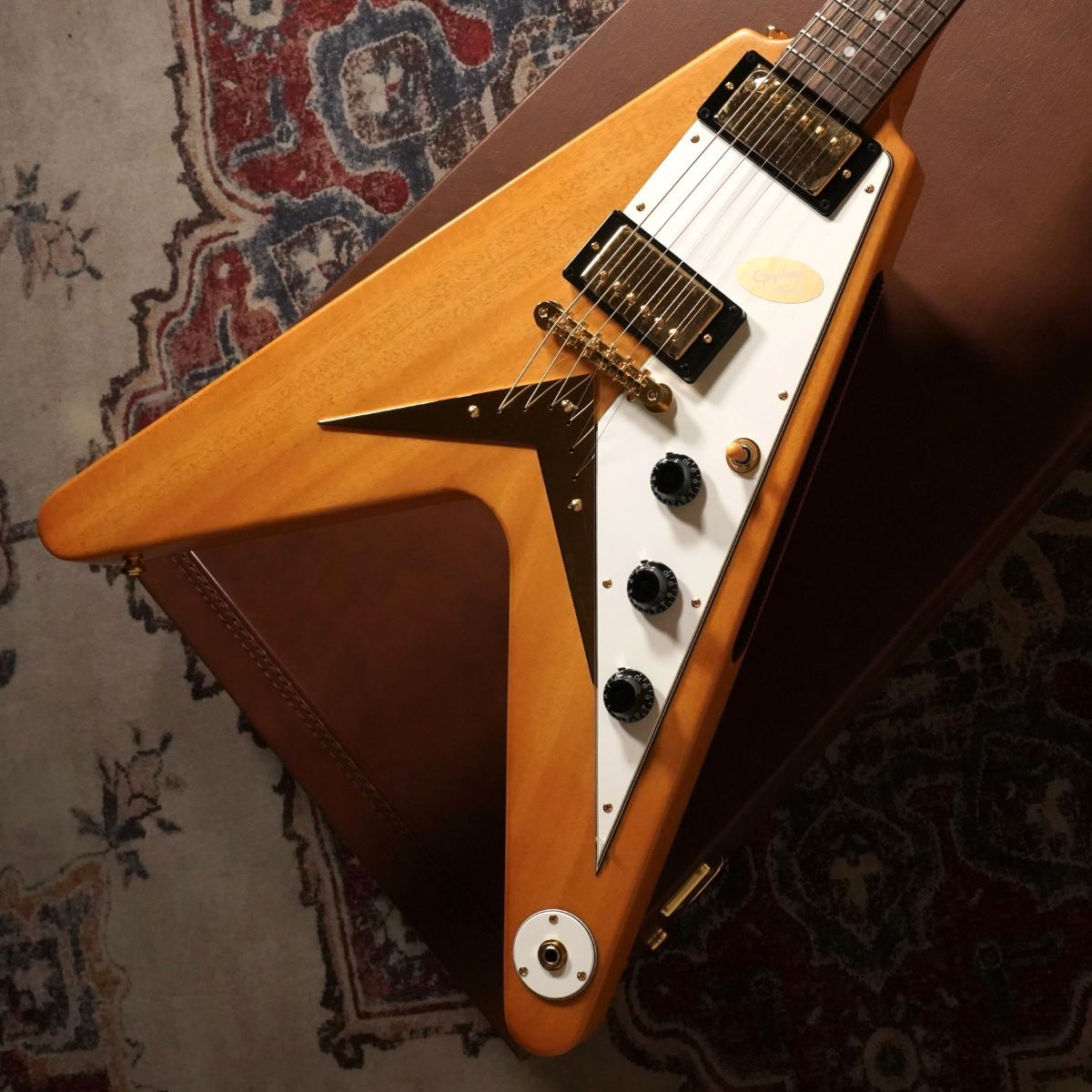 楽天市場】Epiphone Inspired by Gibson Flying V -Ebony- 新品
