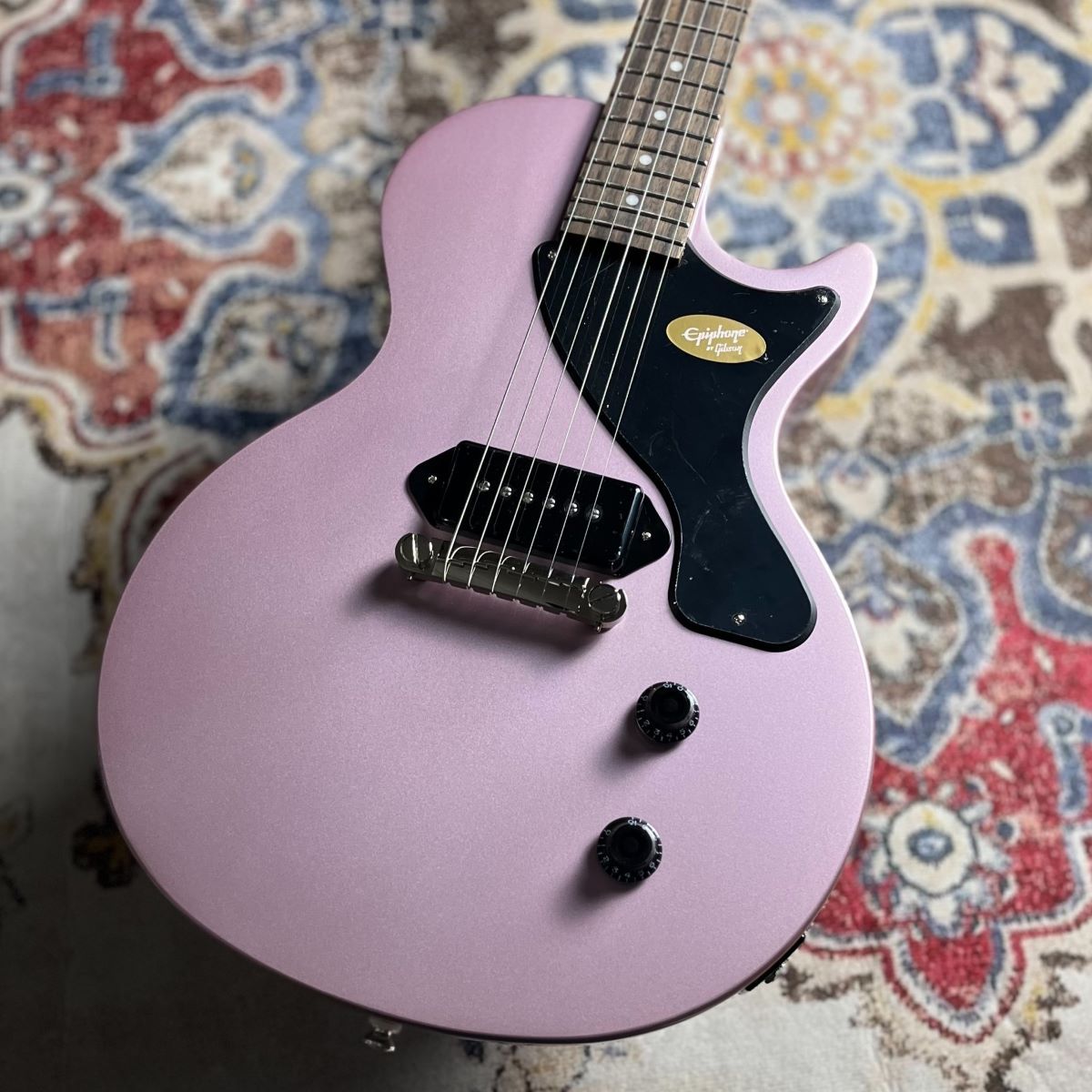 【調整済】epiphone melody maker レスポール　エレキギター 調整済】epiphone melody maker レスポール エレキギター 調整済