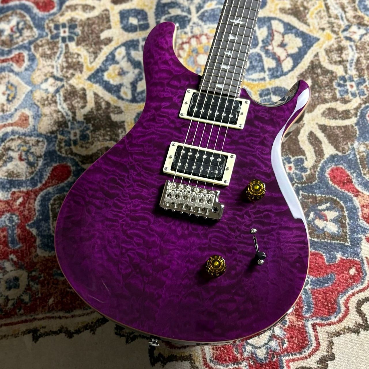 楽天市場】PRS SE Custom 24 Quilt Blue Fade Japan Special エレキ