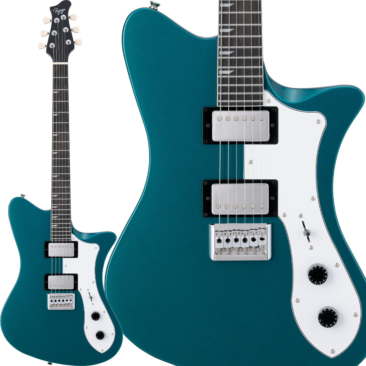 Ryoga SKATER Ocean Turquoise Blue エレキギター リョウガ 【 イオンモール幕張新都心店 】