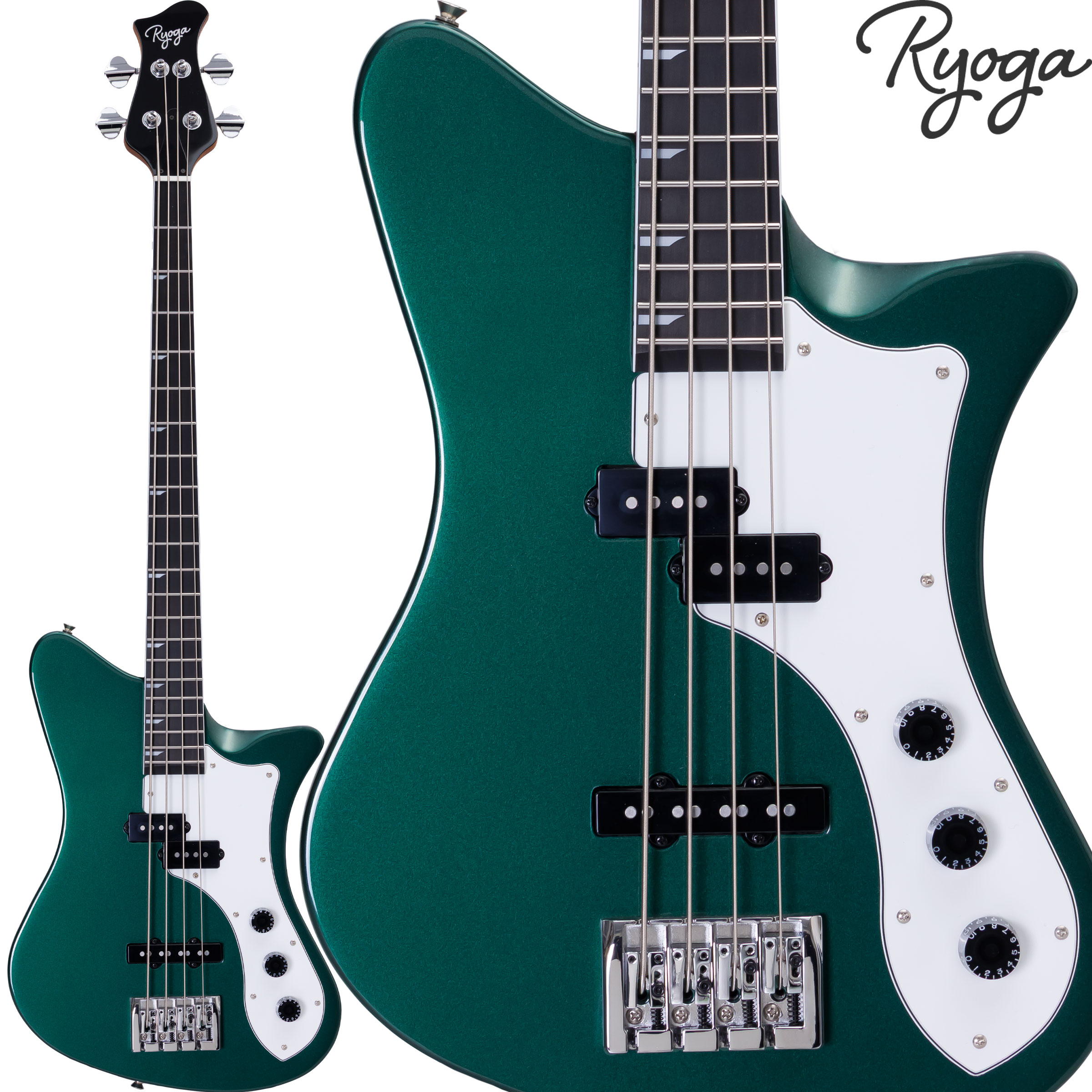 Ryoga SKATER-BASS Deep Forest Green エレキベース リョウガ 【 イオンモール幕張新都心店 】