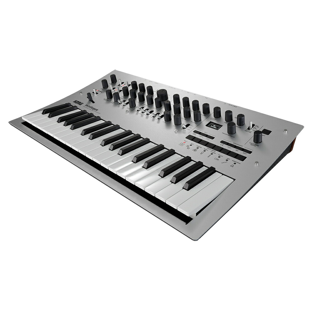 【マラソン期間中 エントリーでさらP5倍】KORG minilogue 37鍵盤 アナログシンセサイザー コルグ 【 新宿PePe店 】｜島村楽器