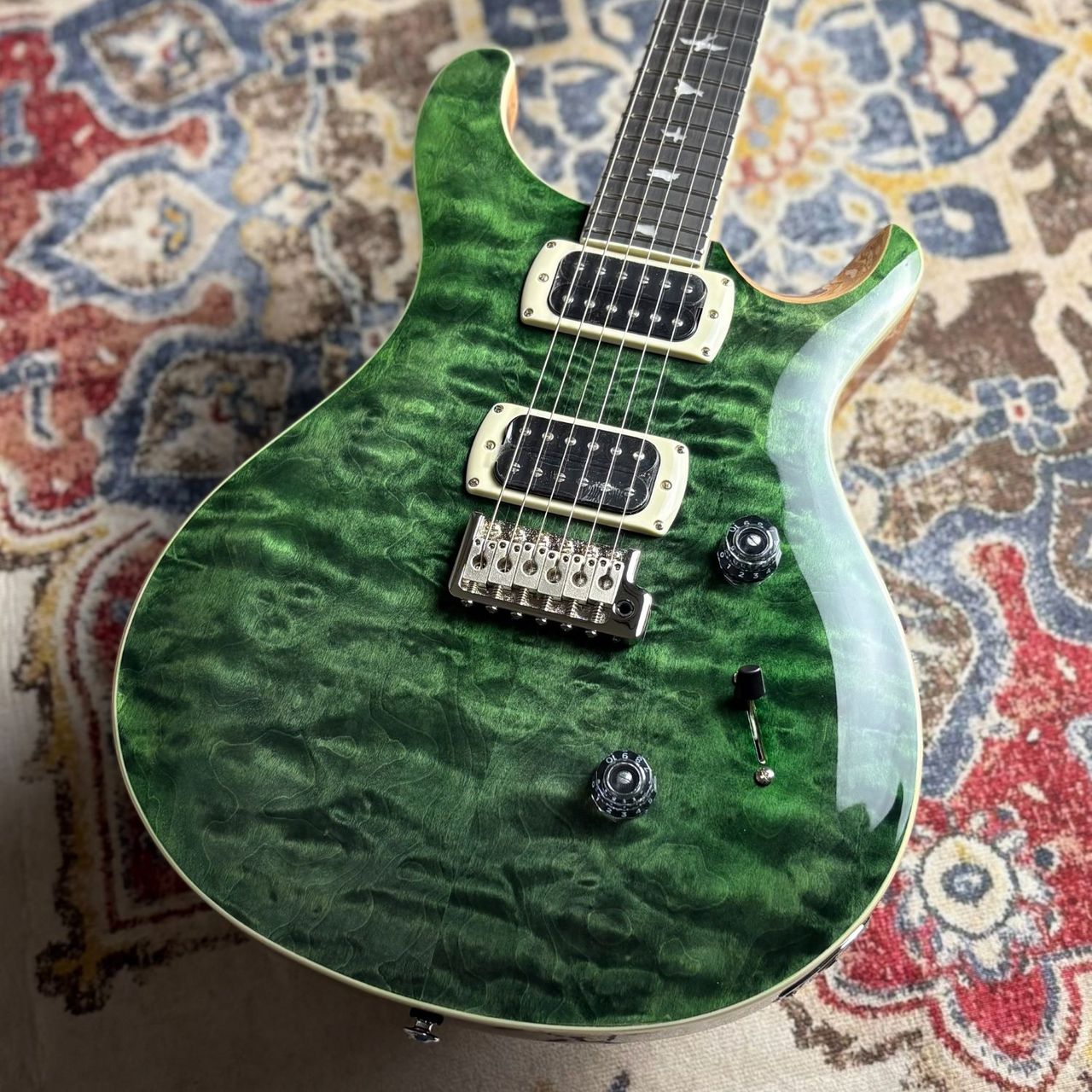 PRS SE CUSTOM 24 QUILT PACKAGE/Teal Black Natural Back エレキギター【島村楽器オーダーモデル】 ポールリードスミス(Paul Reed Smith) 【 市川コルトンプラザ店 】