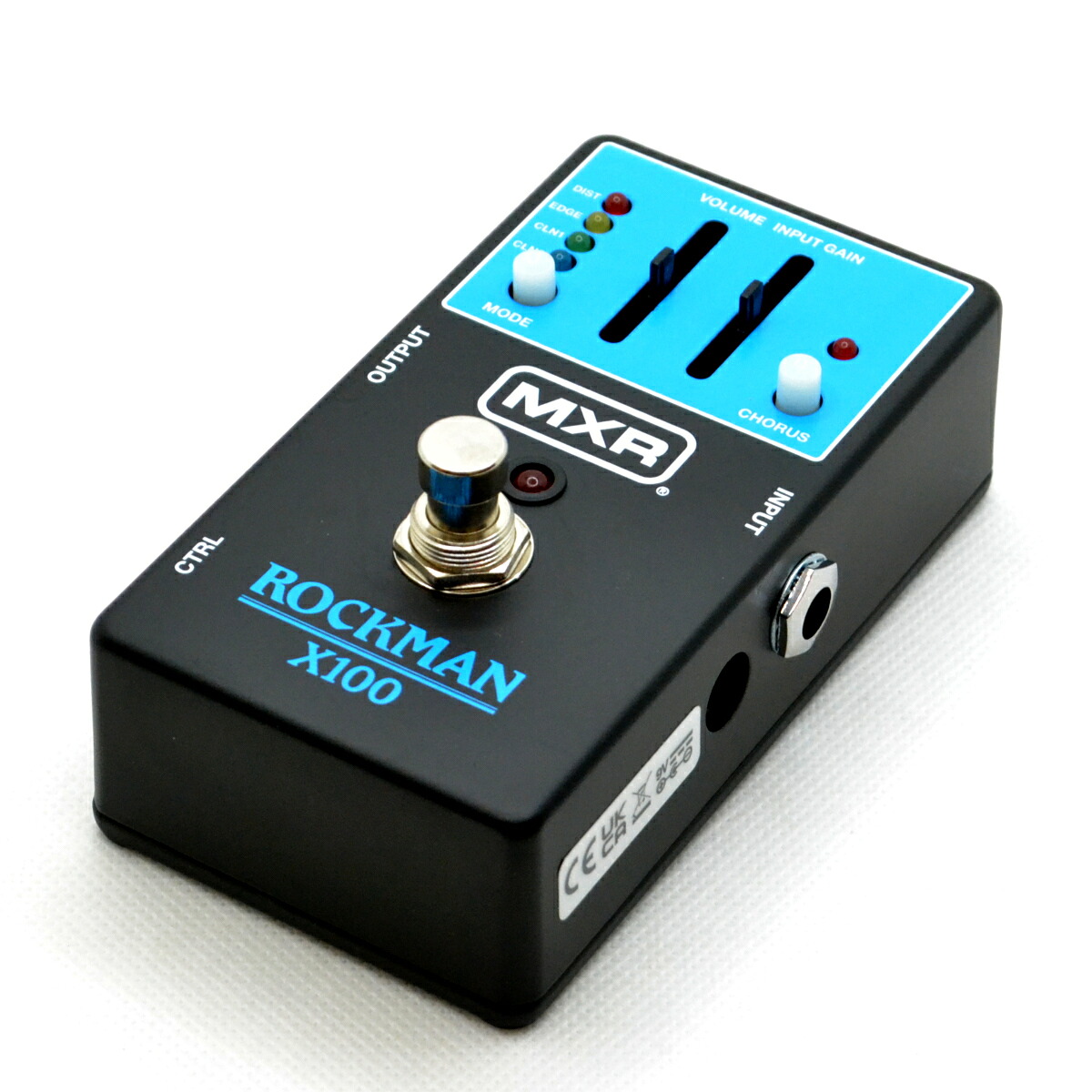 【マラソン期間中 エントリーでさらにP5倍】 MXR MX100 オーバードライブ エムエックスアール ROCKMAN X100 ANALOG TONE PROCESSOR【 イオンモール幕張新都心店 】