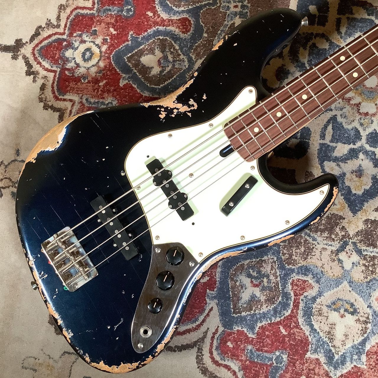 【マラソン期間中 エントリーでさらにP5倍】 HISTORY HJB-Premium Multi-Layered White/Mercedes Blue エレキベース ヒストリー 【 新宿PePe店 】