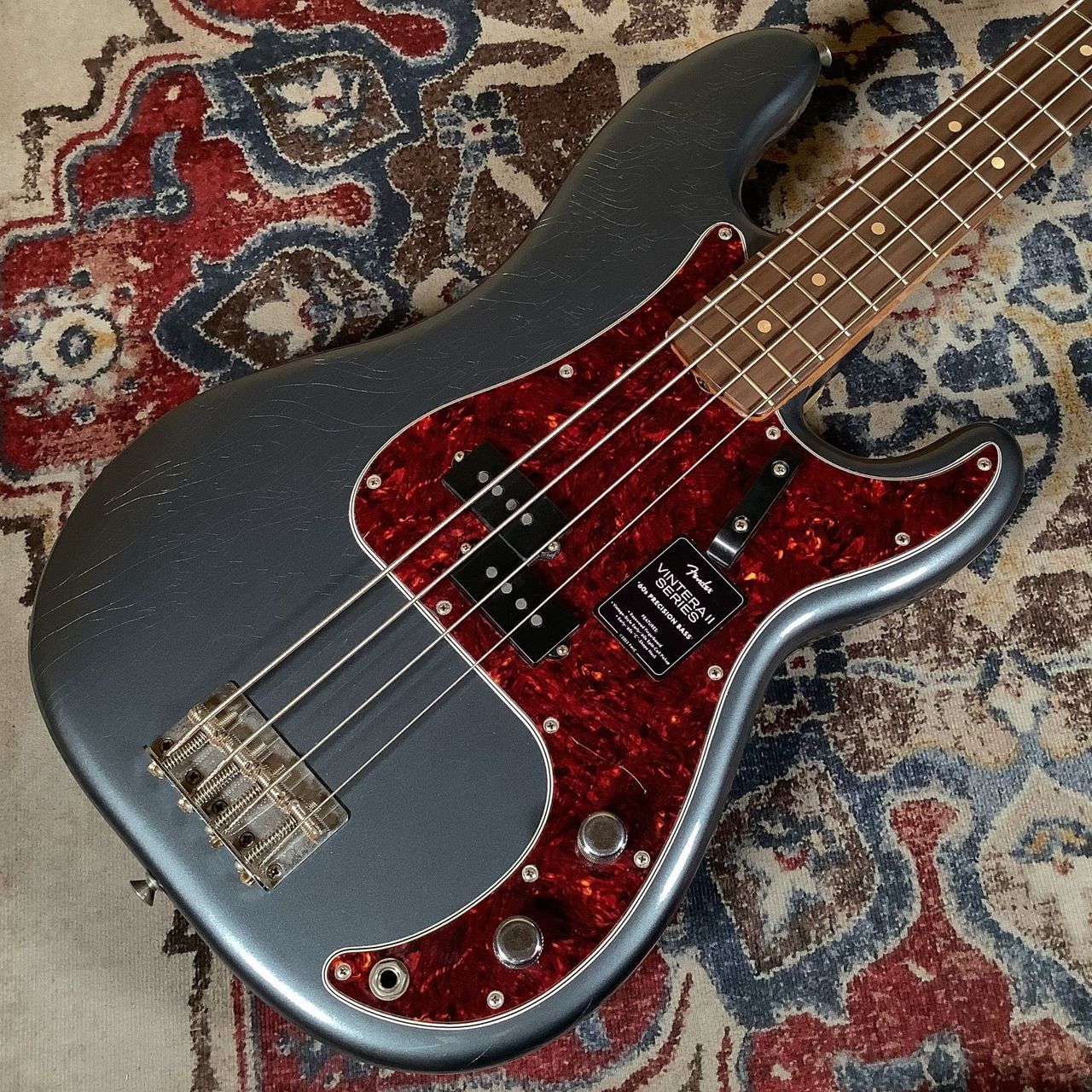 Fender Limited Edition Vintera II Road Worn '60s Precision Bass Charcoal Frost Metallic エレキベース フェンダー 【 新宿PePe店 】