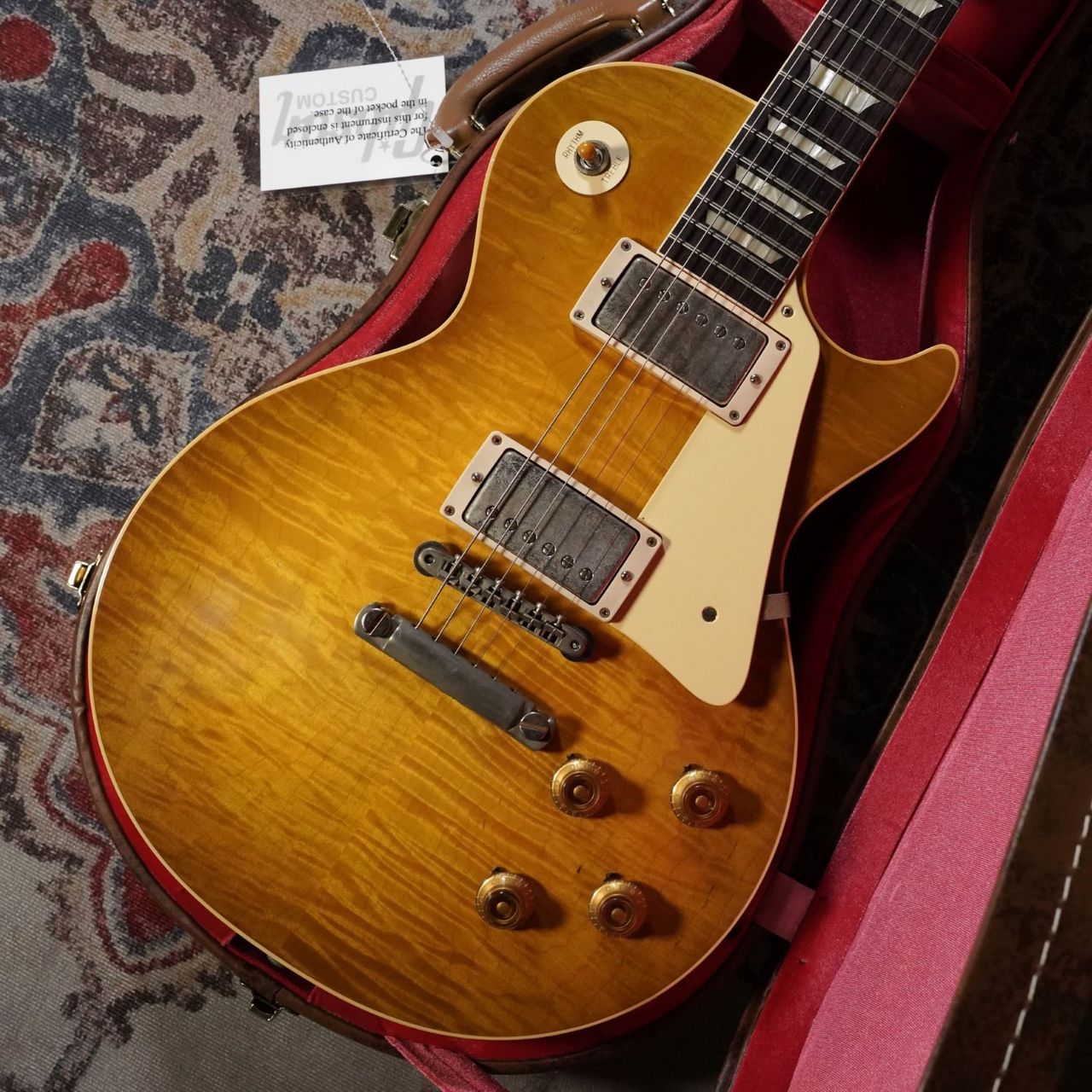 【マラソン期間中 エントリーでさらにP5倍】 Gibson Custom Shop Dealer Select 1959 Les Paul Standard Green Lemon Fade Murphy Lab Ultra Light Aged NH ギブソン カスタムショップ 【 新宿PePe店 】