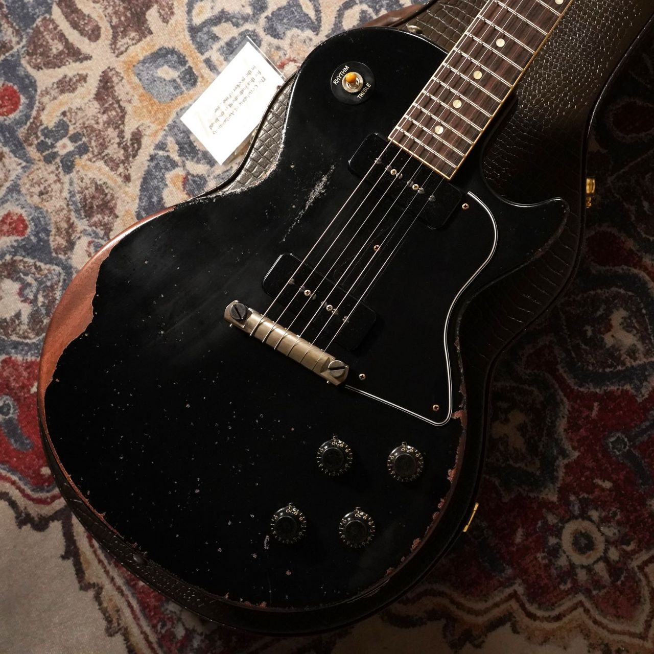 【マラソン期間中 エントリーでさらP5倍】Gibson Custom Shop PSL 1957 Les Paul Special Single Cut Ebony Murphy Lab Ultra Heavy Aged ギブソン カスタムショップ 【 新宿PePe店 】|島村楽器