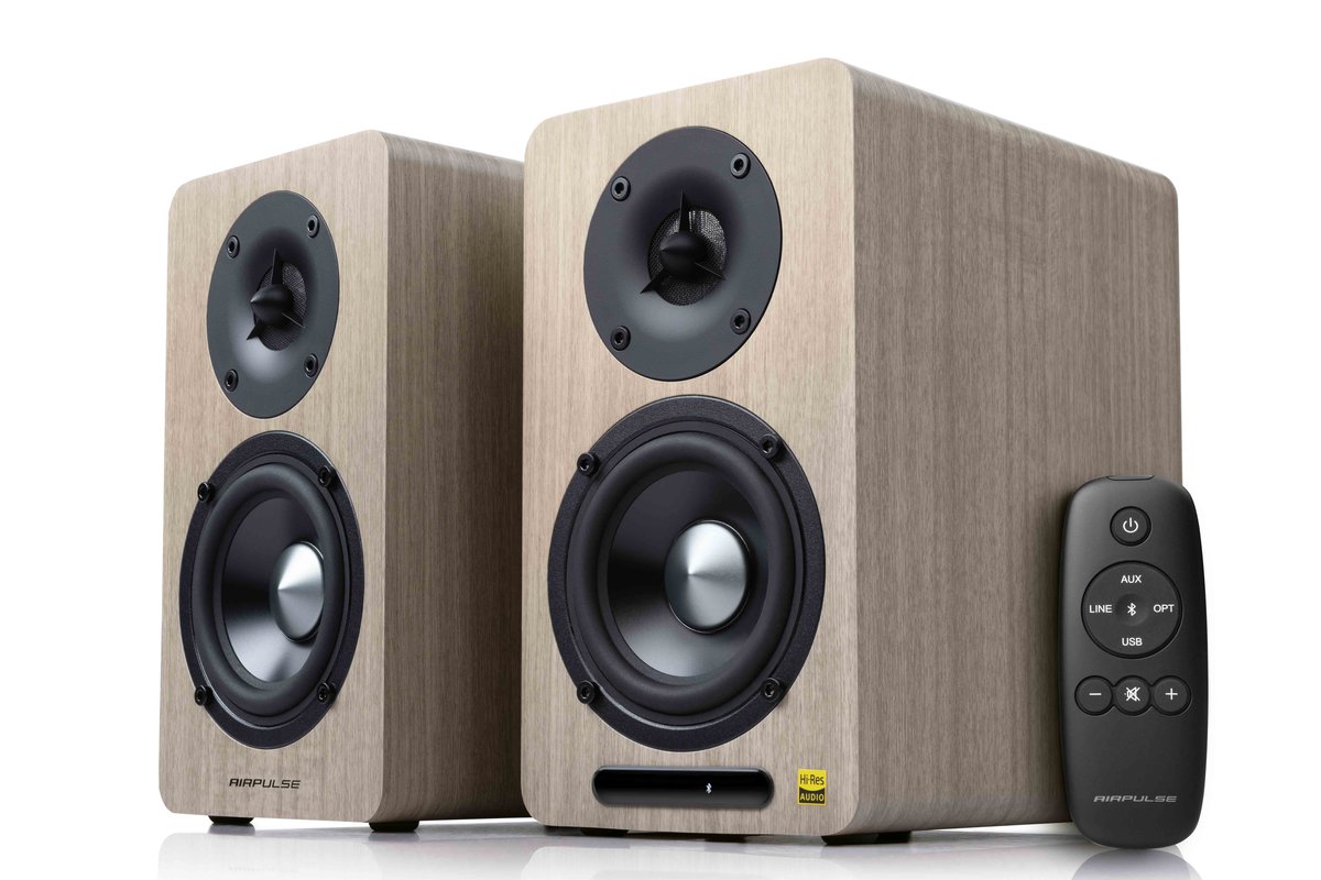 AIRPULSE A60 ウォール中毒者 DAC付能動的 無線電話金棒引き
