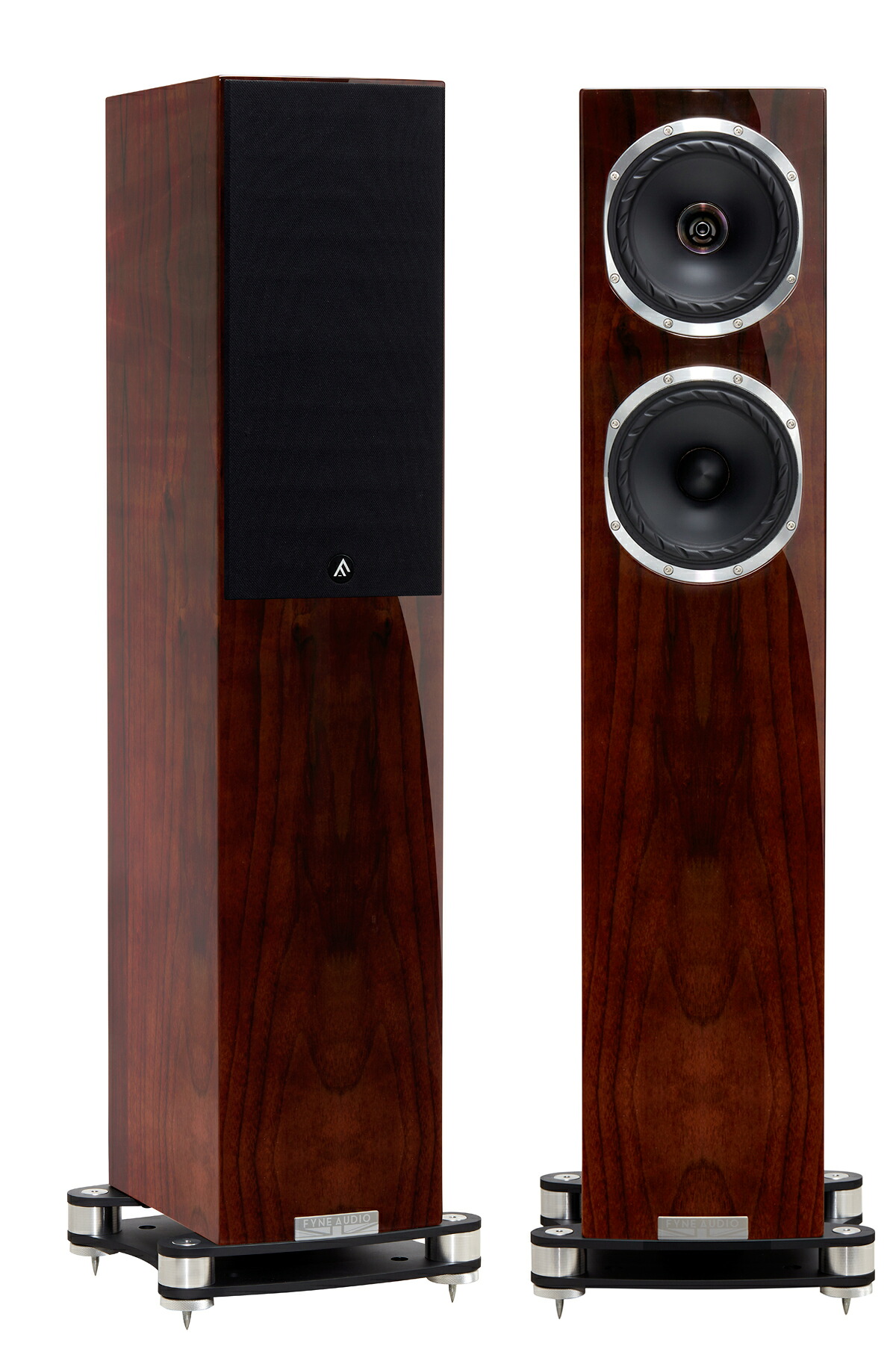 Fyne Audio F501SP ピアノグロス・ウォールナット(ありの実）