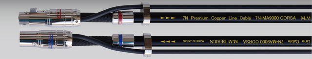 M\u0026M DESIGN7N-XLR9000CORSA/2.5m アクセサリー・部品-AVケーブル