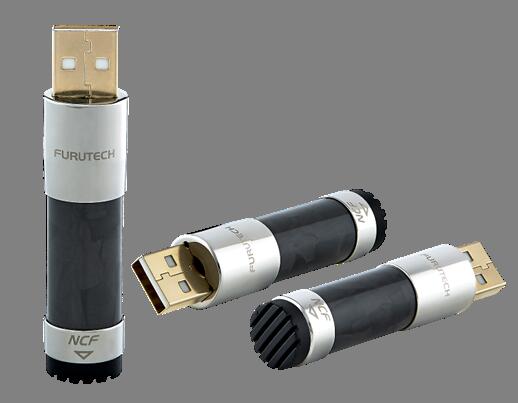 FURUTECH NCF Clear Line-USB ラインオプティマイザー （1個） 【お取り寄せ】