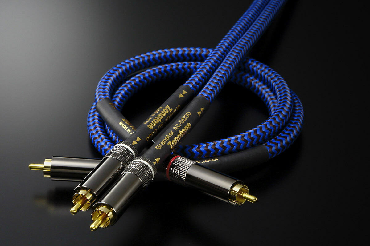 Zonotone 7NAC-Granster 5000α RCA ケーブル1本 Zonotone/RCAケーブル/7NAC-Granster 5000α RCA 1.0m -DJ機材