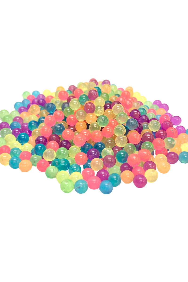 楽天市場】水を付けるとつながる魔法のビーズ 夜光タイプ ミラクル