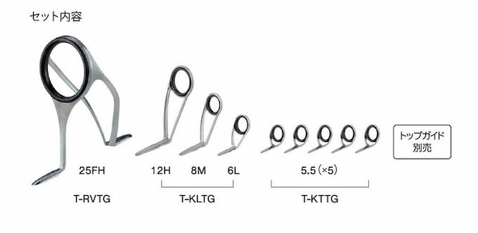 富士工業 Ｔ-ＲＶＴＧ２５ＦＨ９ チタンTORZITE フラットフィッシュセット