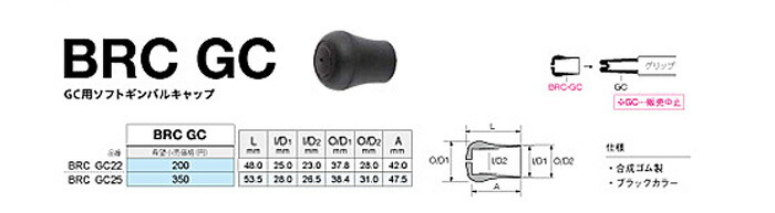 楽天市場】富士工業 ソフトバットキャップ BRC 25.0R : シマヤ釣具