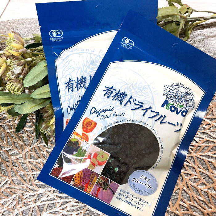 ノヴァ ブルーベリー 60g 8個セット Nova 有機 ドライフルーツ 野生種 小粒 ポスト投函 送料無料 3980円以上送料無料 ビューローベリタス栄養成分表 60g生産 Painandsleepcenter Com