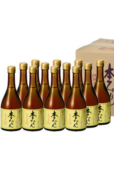 福来純 伝統製法 熟成本みりん<BR>500mlｘ12本セット<BR>＜白扇酒造（株）＞