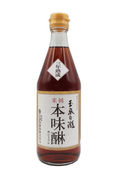 楽天市場】玉泉白瀧 十年熟成純米みりん 500ml＜玉泉堂酒造（株