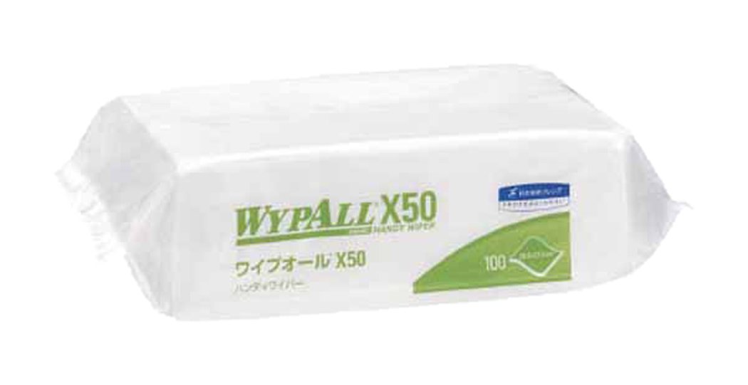 クレシア ワイプオール X50 ハンディワイパー(薄手) 60520 1ケース(16パック入り)
