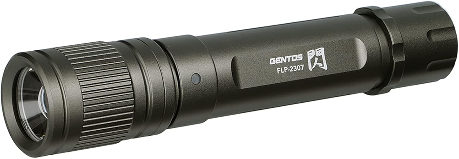 GENTOS(ジェントス) LED 懐中照明ランプ USB申し受ける式 【明るさ450lm/実用点灯10第四次元/耐塵/防滴】 専用申し受ける池当て嵌める 閃続きもの FLP-2307