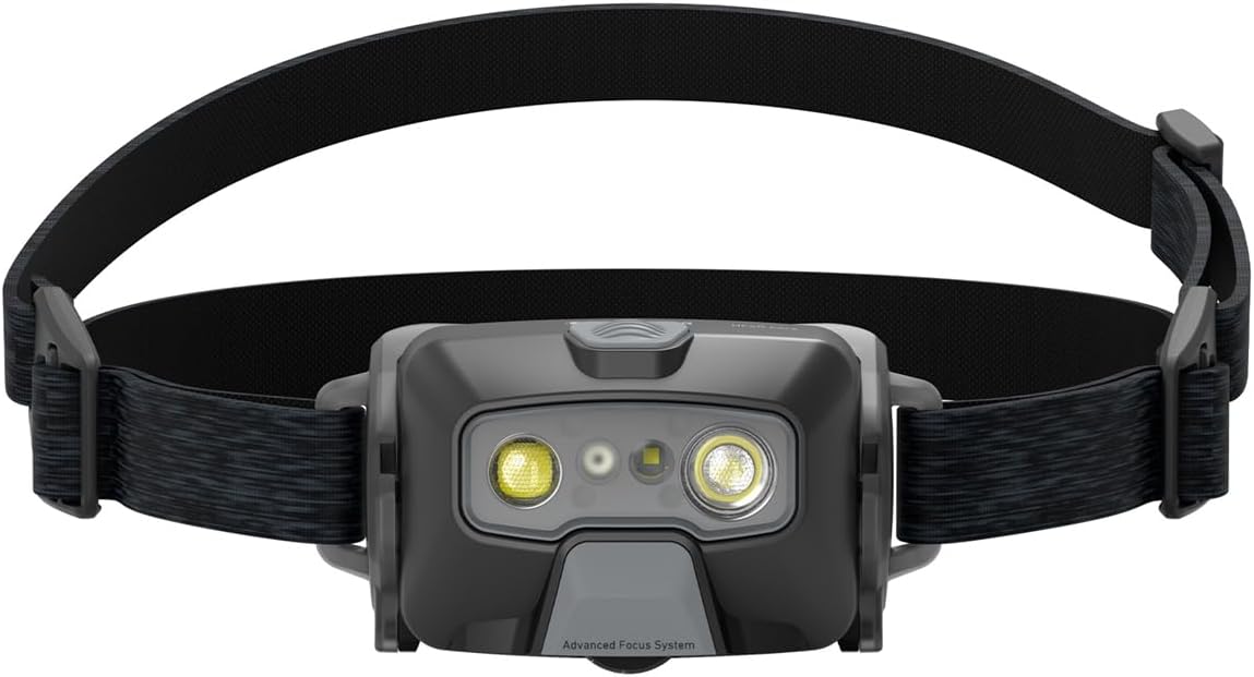 Ledlenser(レッドレンザー) led 前照燈 申し受ける式 HF6R Core Black 最大限度800ルーメン 末たのもしい IP68 雨合羽 小型 126g 軽さ 赤いこと控え選手ともし火 魚釣り 山登り 難民キャンプ アウトドア 御役目用 502796