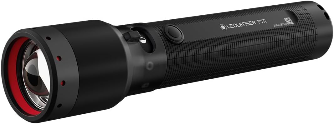 Ledlenser P7R 第四世代 LEDハンドライト 充電式 最大2000ルーメン USB-C 照射距離320m フォーカス機能 長持ち 80時間照射 IP68 完全防水 製品登録で7年保証 2025年9月発売 信頼のドイツブランド レッドレンザー