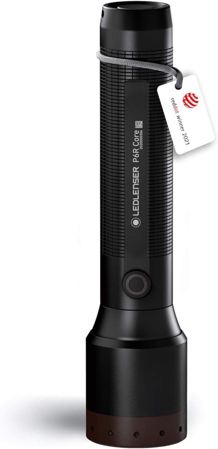 Ledlenser(レッドレンザー) P6R Core LED閃光電球ともし火 USB申し受ける式 [日本置き目品] Black 小