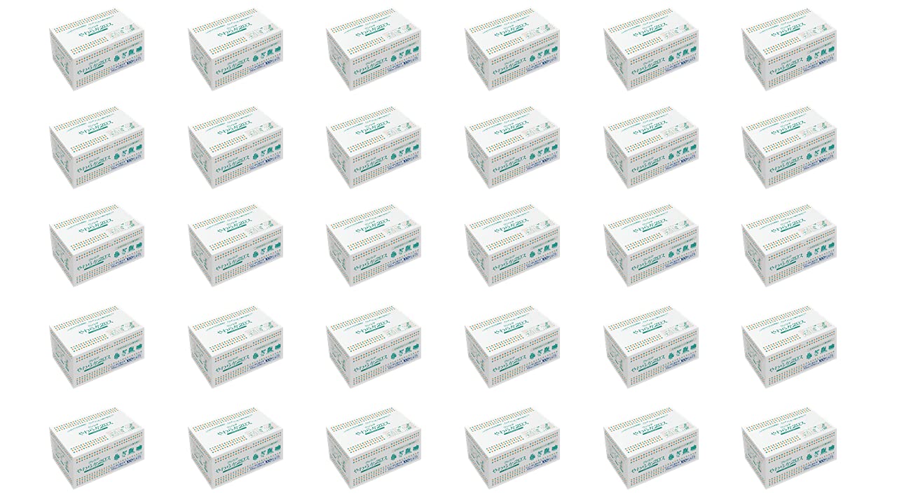 【ケース販売】クレシア やわらかクロス ハンディワイパー 100枚×30箱｜フェイスタオルにも使えるソフト不織布 65205