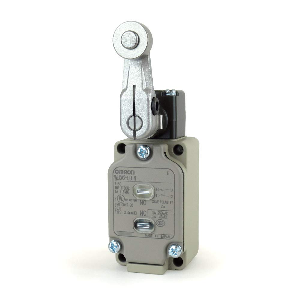 オムロン(OMRON) WLCA2-LD-N 2回路リミットスイッチ (ローラ・レバー(R38mm)) (表示灯仕様: LED(AC/DC10～115V)) NN