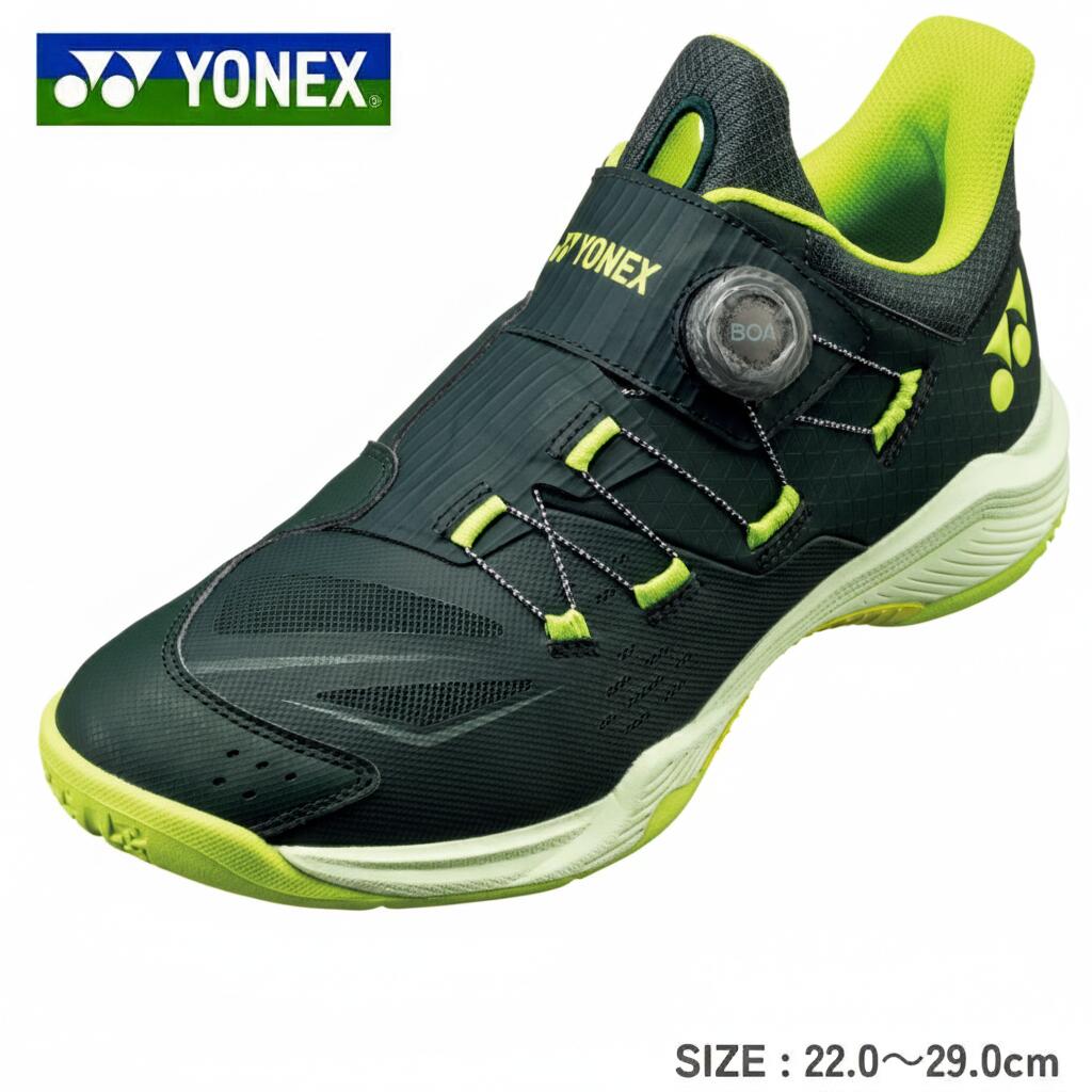 【お買い物マラソン中★全商品ポイント5倍★】 YONEX ヨネックス バドミントンシューズ メンズ レディース パワークッション88ダイヤル SHB88D3 3E｜SHIMI　店