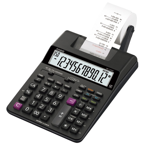 カシオ計算機 プリンター電卓ＨＲ-１７０ＲＣ-ＢＫ