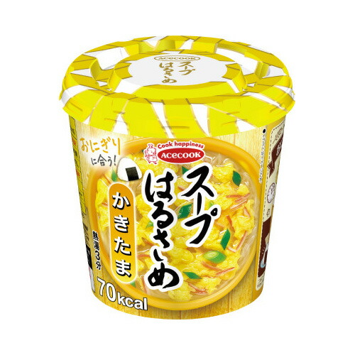 エースコック　スープはるさめ　かきたま　６個入り　２９１６７９　★１０個パック