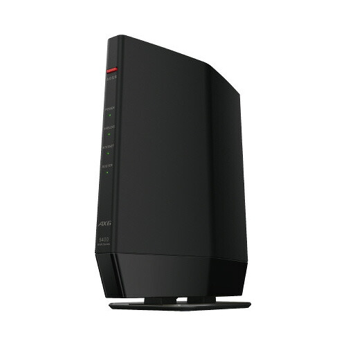 BUFFALO 無線LAN親機 11ax 4803＋573Mbps WSR-5400AX6P-BK