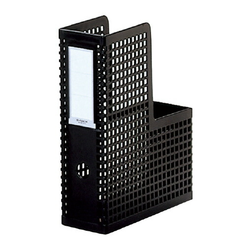 セキセイ シスボックス（A4縦型） 収容幅80ミリ 黒 SBX-85-60 グリーン購入法適応 ★10個パック