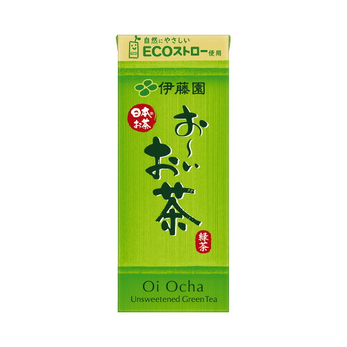 伊藤園 #紙パック お~いお茶 緑茶 250ml×24パック 9700 ★10個パック|ジムエール 店
